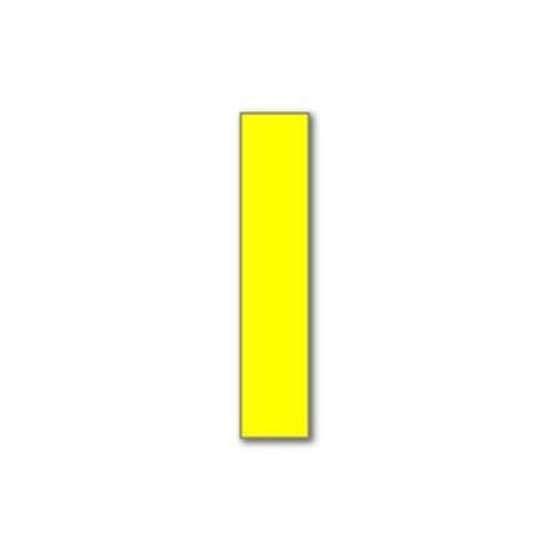 House Number Bauhaus 1 - yellow - 15cm / 5.9'' / 150mm