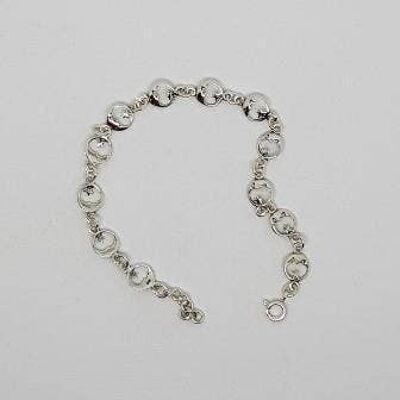Bracelet Plain Silver / SKU114