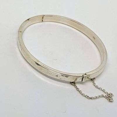 Bangle Plain Silver / SKU116