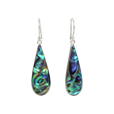 Classically Beautiful Teardrop Earrings With Sterling Silver / SKU146