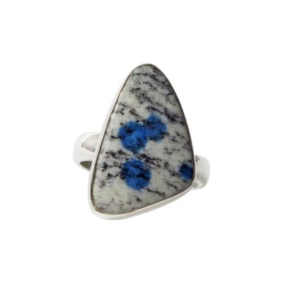 Uncustomary Shaped K2 Jasper Sterling Silver Ring / SKU290