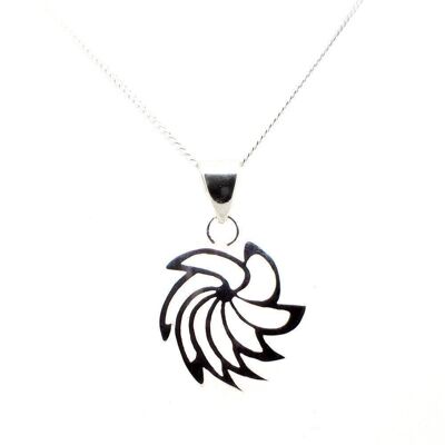 Pendant Plain Silver Without Chain / SKU335