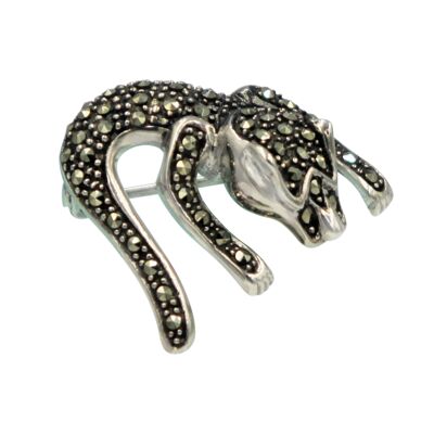 Sterling Silver Creative Piece of Brooch of an Imaginary Lizard. / SKU386