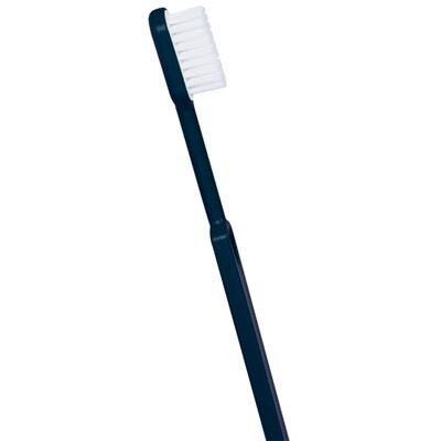 Brosse à dents rechargeable bioplastique Caliquo bleu marine SOUPLE