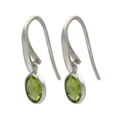 Elegant Single Stone Drop Earrings / SKU459