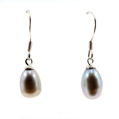 Earrings Grey Pearl / SKU481