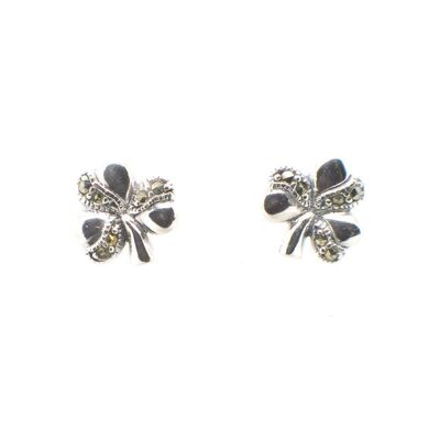 Earrings Marcasite Shamrock / SKU498