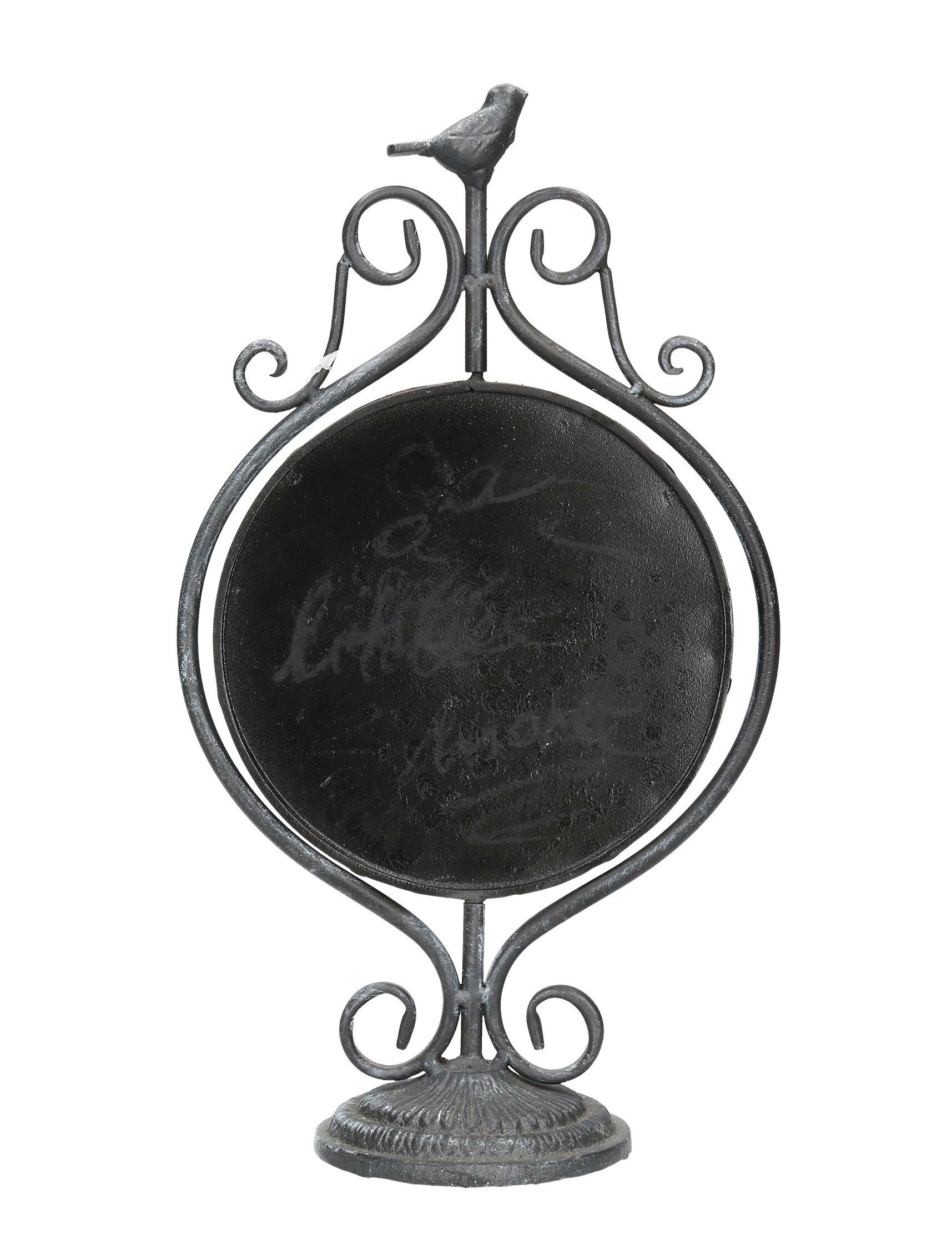 Piatto per il tavolo in metallo