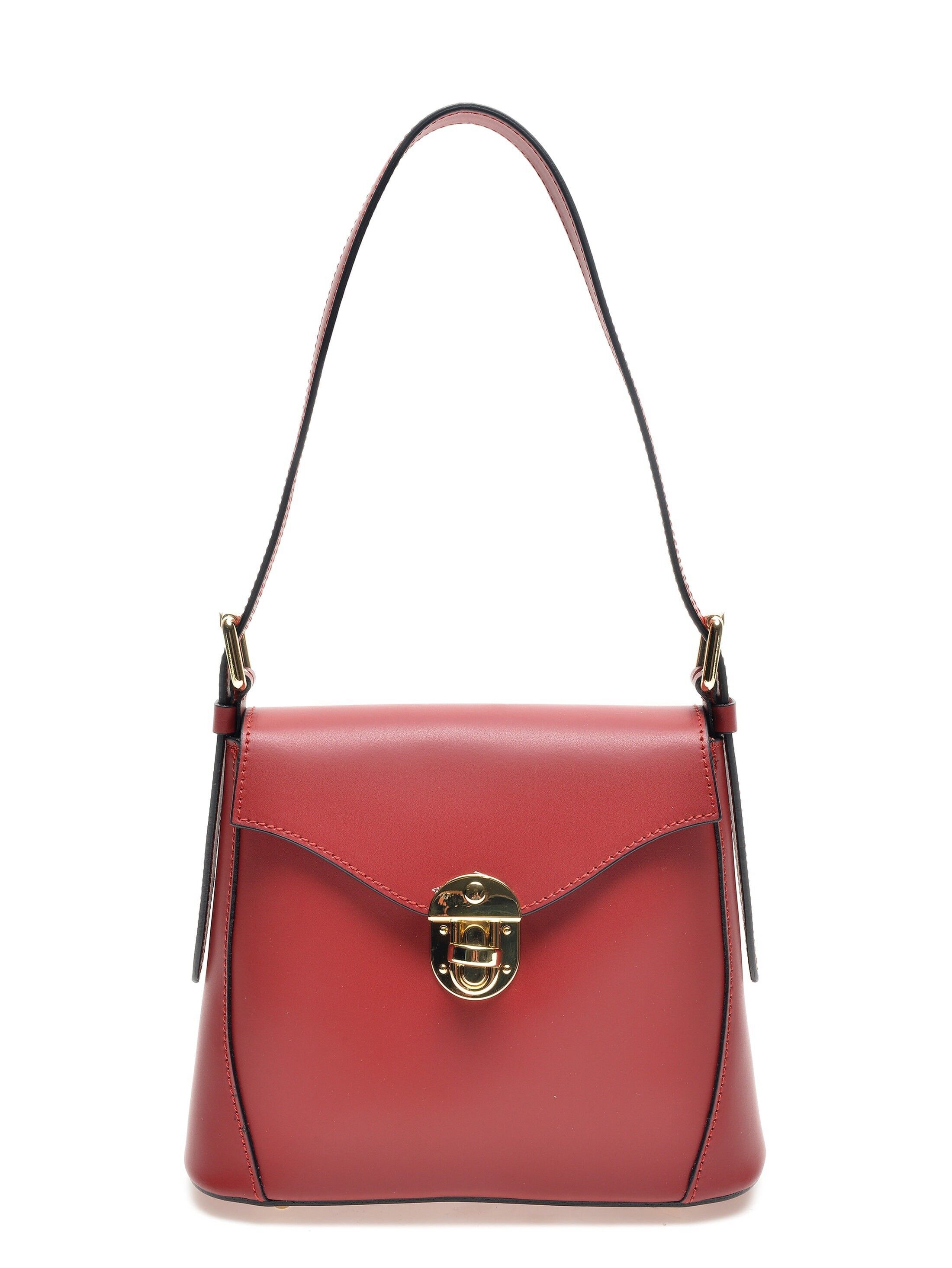 SS22 RM 3136_ROSSO_Top Handle Bag
