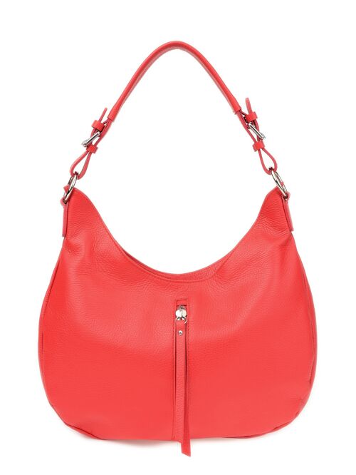 SS22 RM 1631_ROSSO_Top Handle Bag