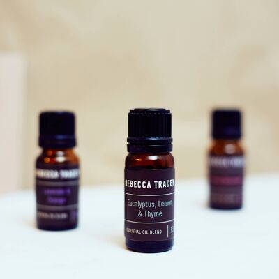 Olio essenziale di eucalipto, limone e timo