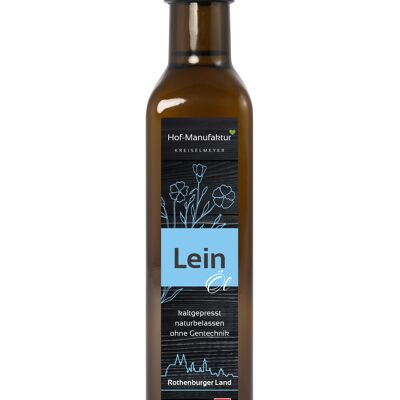 cold-pressed linseed oil 250 ml