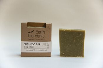 Shampoing solide antipelliculaire - Tea Tree au Rhassoul - cheveux normaux à gras 4