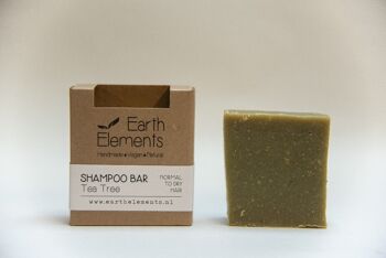 Shampoing solide antipelliculaire - Tea Tree au Rhassoul - cheveux normaux à gras 5