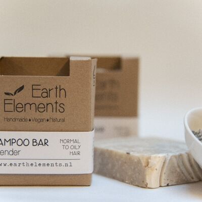 Shampoo Bar - Lavender with Pink Clay - normales bis trockenes Haar