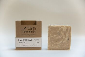 Shampoing Solide - Lavande à l'Argile Rose - cheveux normaux à secs 3