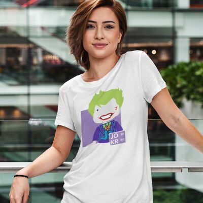 T-shirt Femme Blanc Collection #33 - Joker