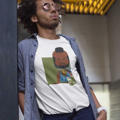 T-shirt da uomo bianca Collezione #03 - Mr T.