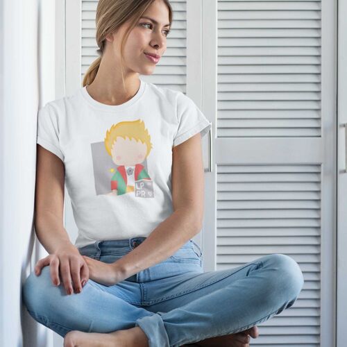 T-shirt Femme Blanc Collection #05 - Petit Prince
