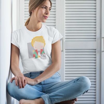 T-shirt bianca da donna Collezione #05 - Il piccolo principe