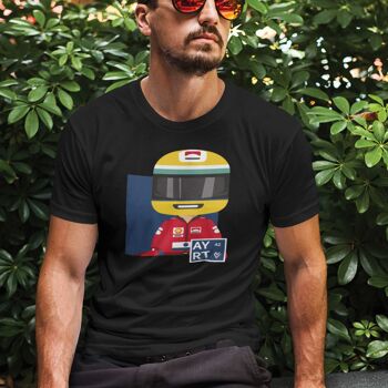 T-shirt Homme Noir Collection #42 - Ayrton