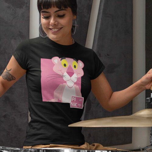 T-shirt Femme Noir Collection #22 - Pink