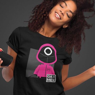 Camiseta negra de mujer Colección #29 - Juego