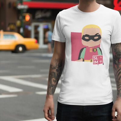 Weißes Herren T-Shirt Kollektion #12 - Slim