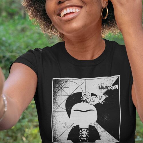 T-shirt Femme Noir Collection BW #16 - Frida
