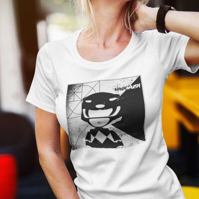 Weißes Damen-T-Shirt Kollektion BW #47 - Power