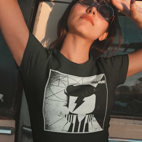 T-shirt Femme Noir Collection BW #70 - Ziggy