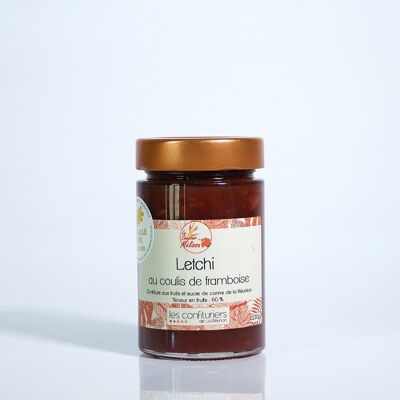 Confiture Letchis-Framboise