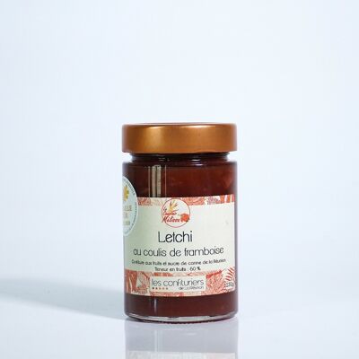 Litschi-Himbeer-Marmelade