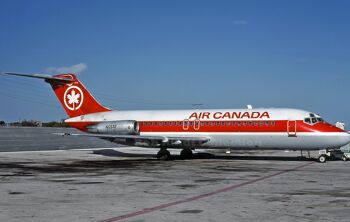 Air Canada sac messenger rouge 6