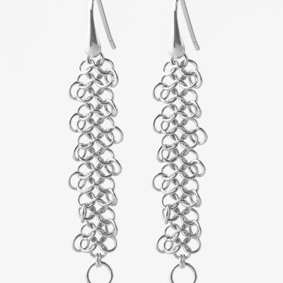 Boucles d'oreilles en Maille Européene