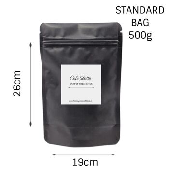 Poudre rafraîchissante pour tapis parfumée à la noix de coco - Sachet standard (500g) 5