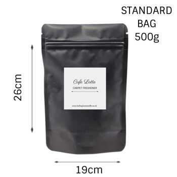 Poudre rafraîchissante pour tapis Café Late - Sachet standard (500g) 5