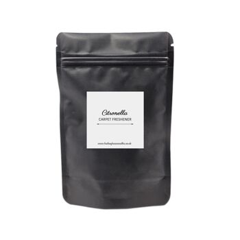 Poudre désodorisante pour tapis parfumée à la citronnelle - Sac standard (500g) 1