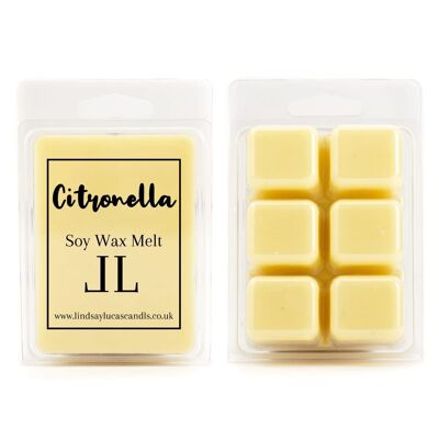 Derretimiento de cera de citronela