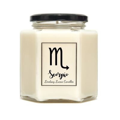 Scorpio Horoscope Candle - Small