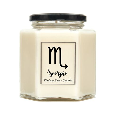 Scorpio Horoscope Candle - Large