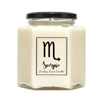 Bougie Horoscope Scorpion - Grande