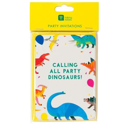 Party Dinosaur Invites