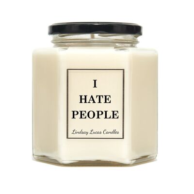 I Hate People Scented Candle - Small
