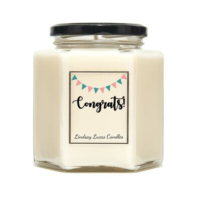 Congratulations Scented Candle - Small