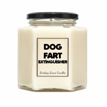 Bougie Parfumée Amusante Extincteur Pet De Chien - Petite 3