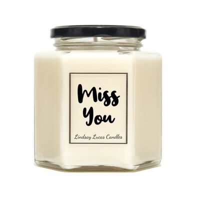 Miss You Scented Candle - Small
