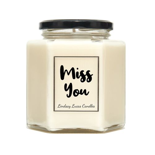 Miss You Scented Candle - Medium