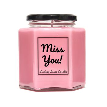 Bougie Parfumée Miss You - Moyenne 2