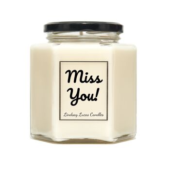 Bougie Parfumée Miss You - Moyenne 3